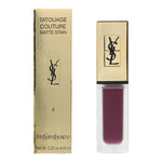 Yves Saint Laurent, Tatouage Couture, Matte, Liquid Lipstick, N4, Purple Identity, 6 ml