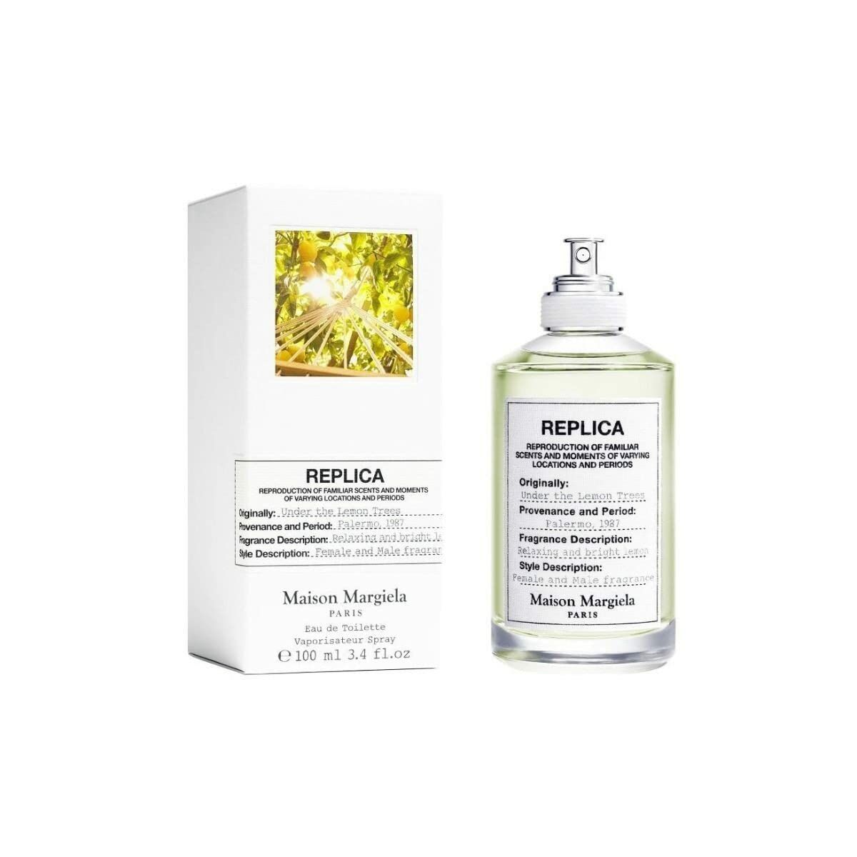 Dameparfume Maison Margiela REPLICA UNDER THE CIMON TREES 100 ml produktemballage