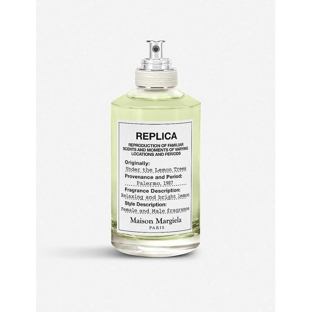 Dameparfume Maison Margiela REPLICA UNDER THE CIMON TREES 100 ml produktemballage