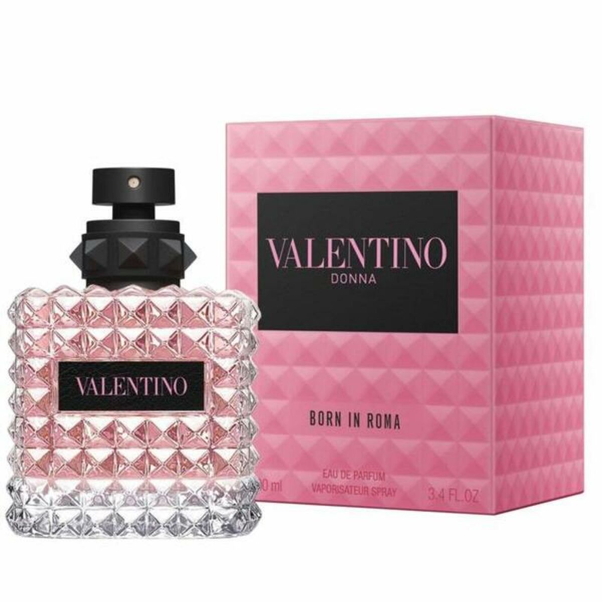 Herreparfume Valentino til kvinder produktemballage