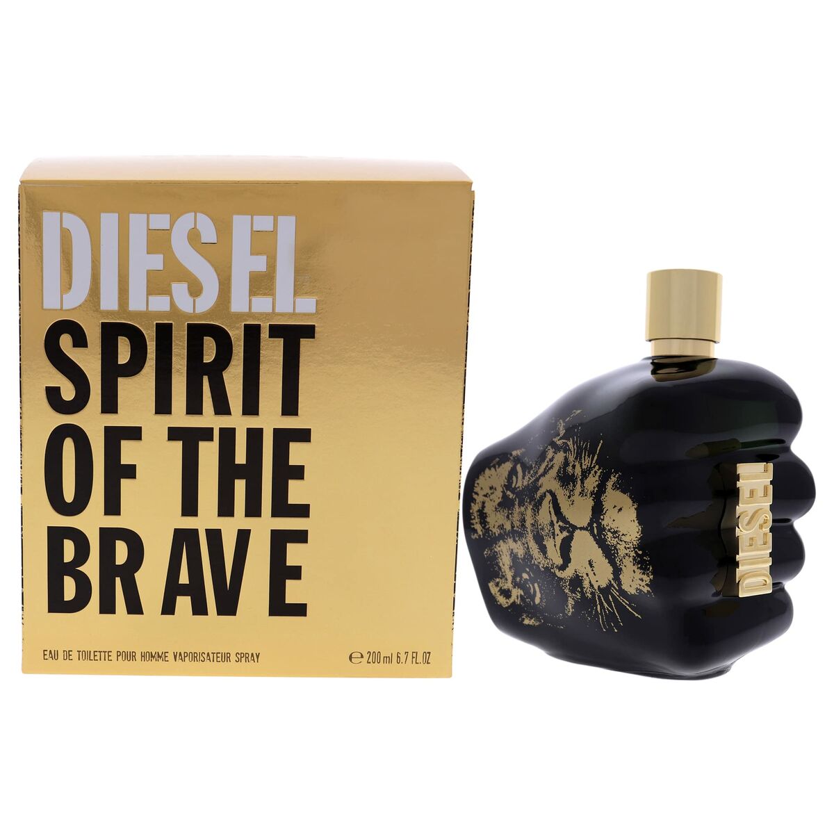 Herreparfume Diesel Spirit Of The Brave EDT 200 ml flaske