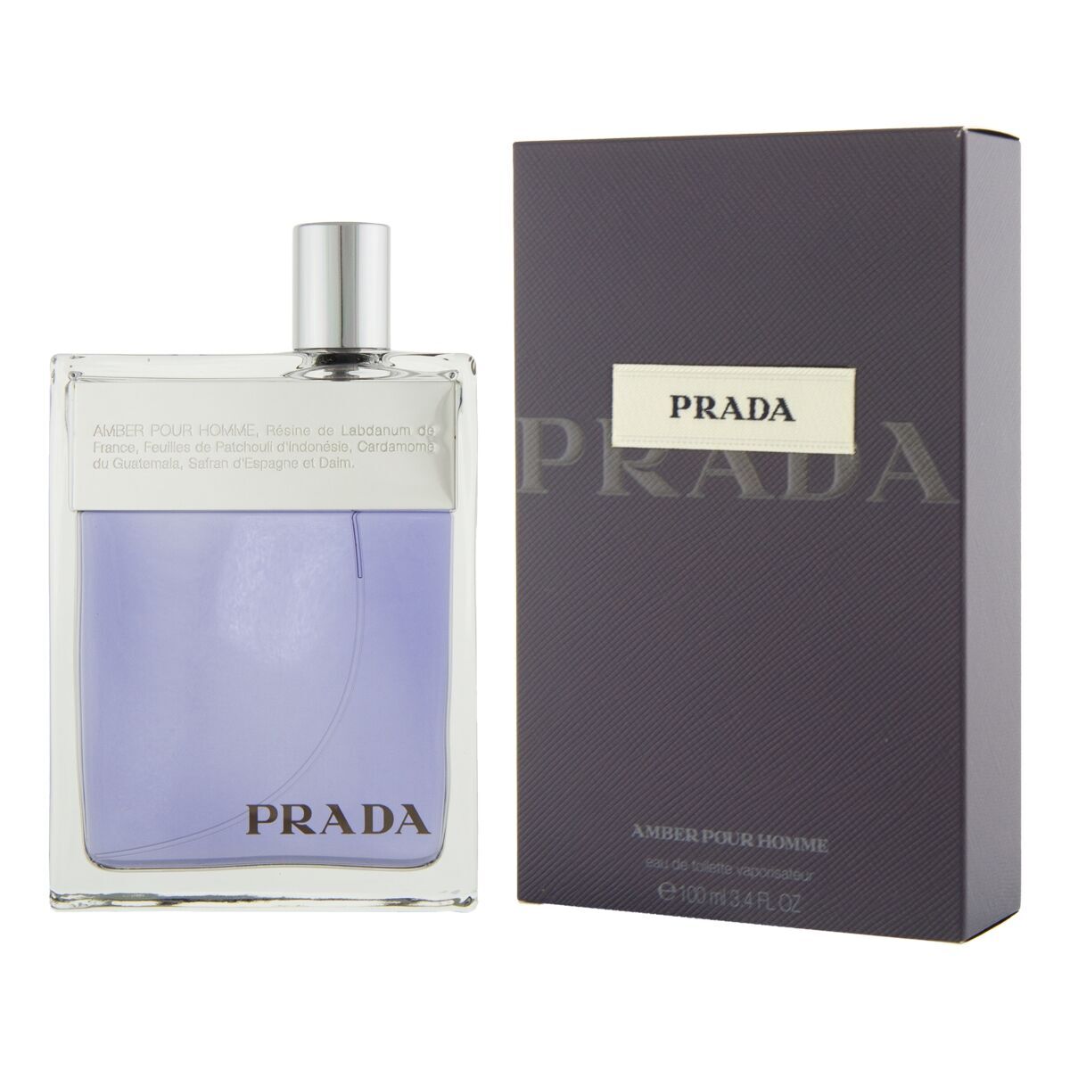 Herreparfume Prada Amber Pour Homme EDT 100 ml flaske