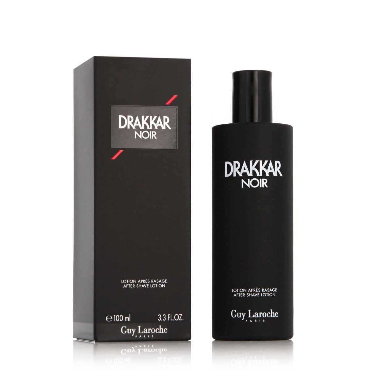 Aftershave Lotion Guy Laroche DRAKKAR NOIR 100 ml hudplejeemballage