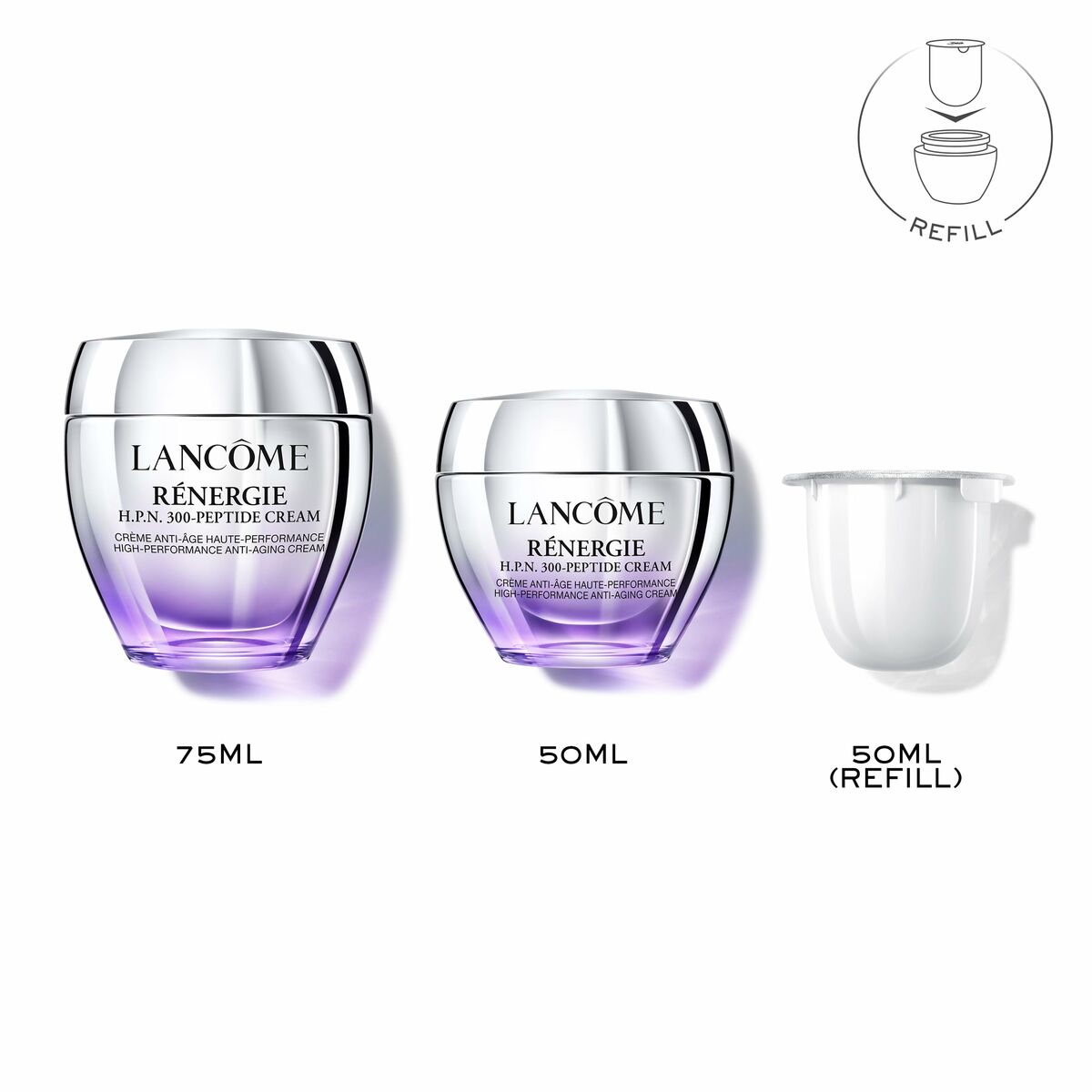 Dagcreme Lancôme Rénérgie Lift Ultra 50 ml til kvinder hudplejeemballage