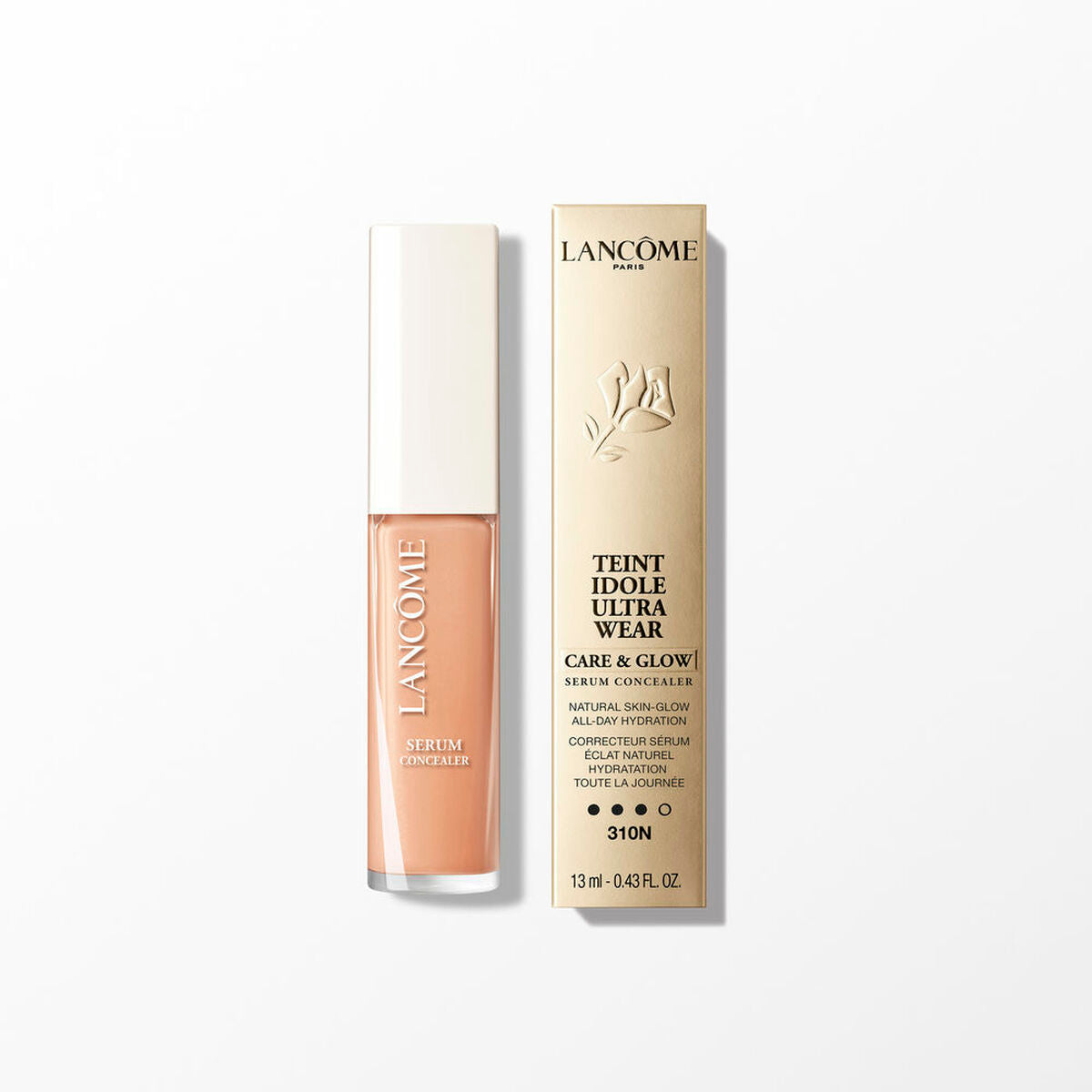 Ansigtskorrektor Lancôme Teint Idole Ultra Wear N Nº 310N 13,5 ml produktemballage 13,5 ml