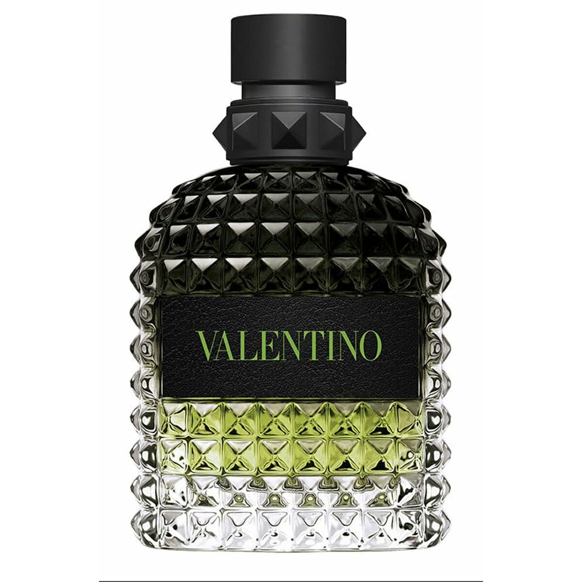 Dameparfume Valentino Uomo Born in Roma Green Stravaganza EDT til mænd flaske