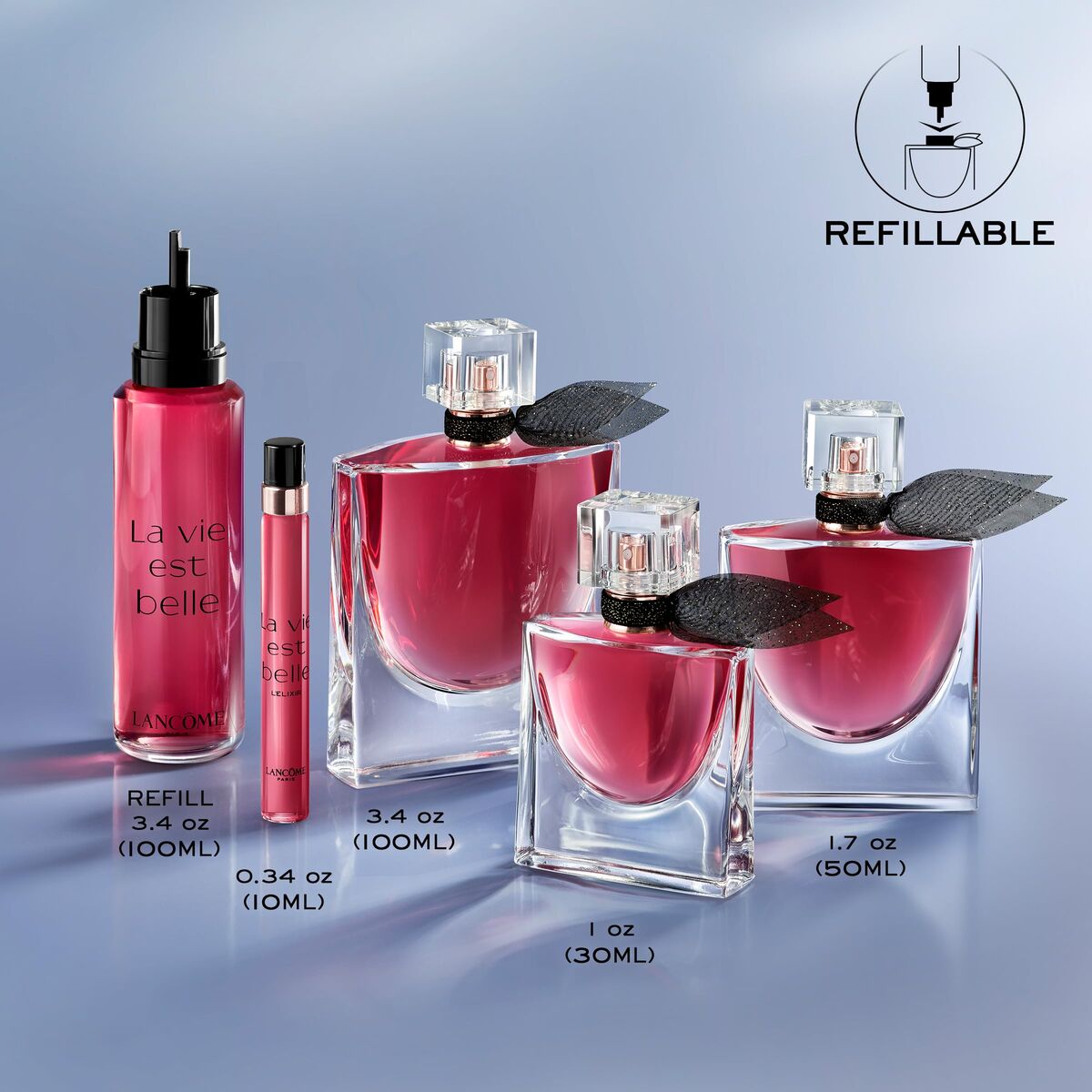 Dameparfume Lancôme LA VIE EST BELLE EDP 100 ml til kvinder flaske