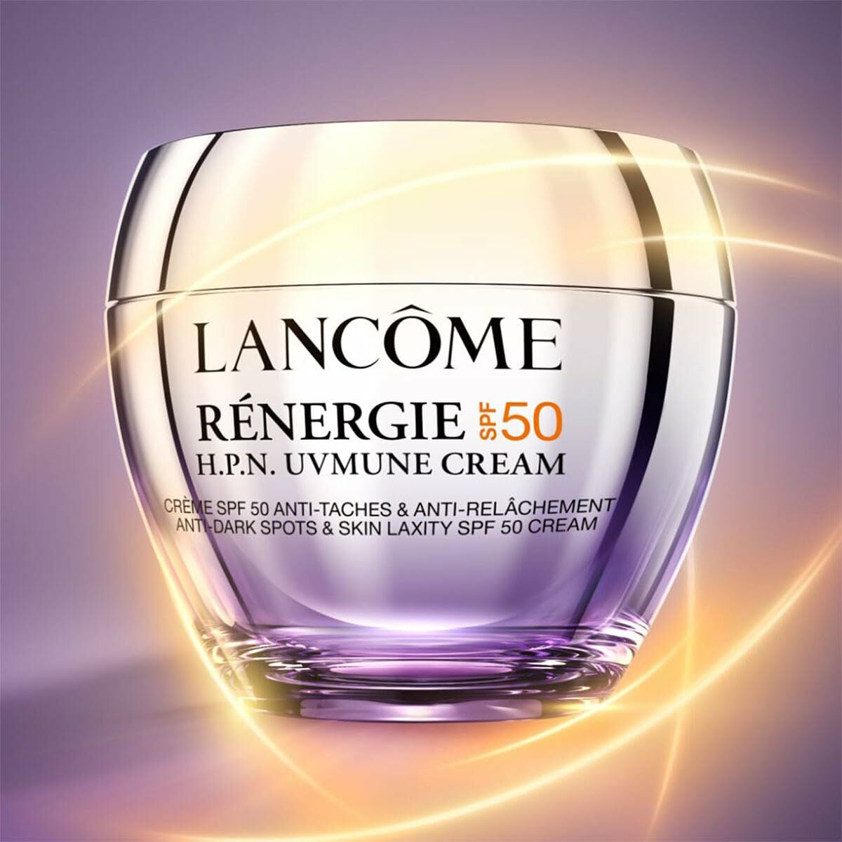 Ansigtscreme Lancôme RÉNERGIE Spf 50 75 ml til kvinder hudplejeemballage
