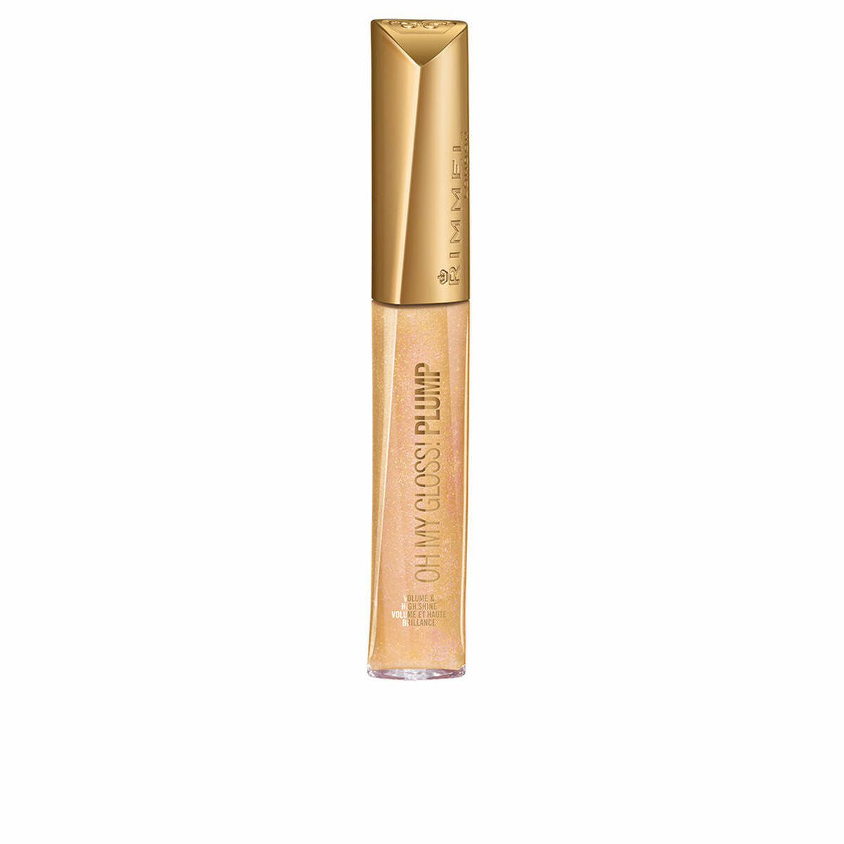 Lip-gloss Rimmel London OH MY GLOSS! Nº 801 Angel Shimmer Nº 801-Angel Shimmer 7 ml hudplejeemballage