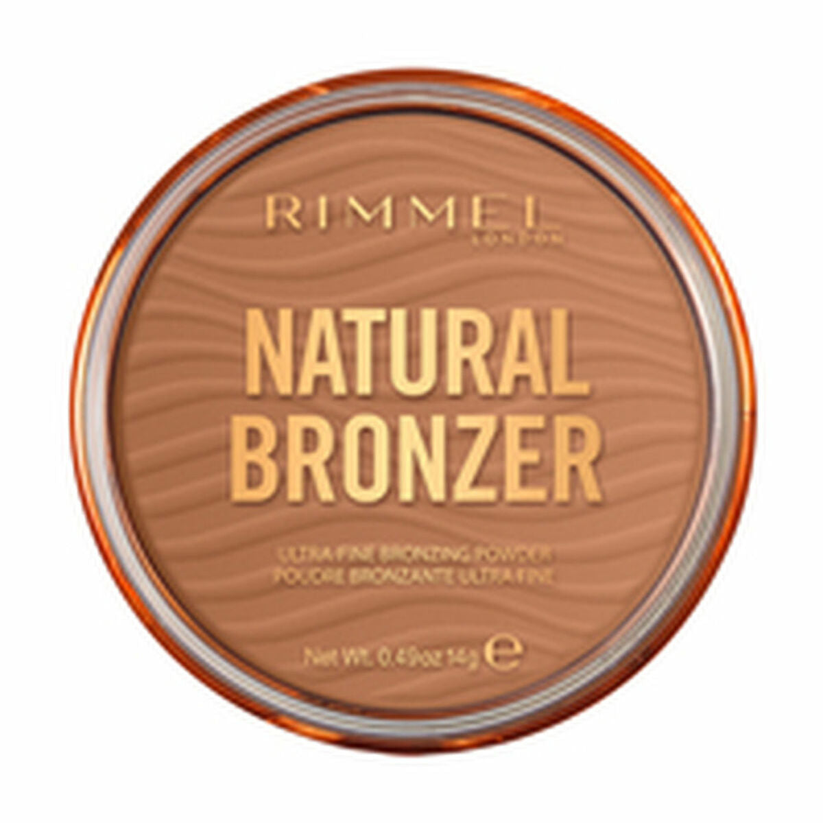 Compact Bronzing Powders Rimmel London Natural Bronzer Nº 002 Sunbronze Nº 002-Sunbronze 14 g makeup emballage