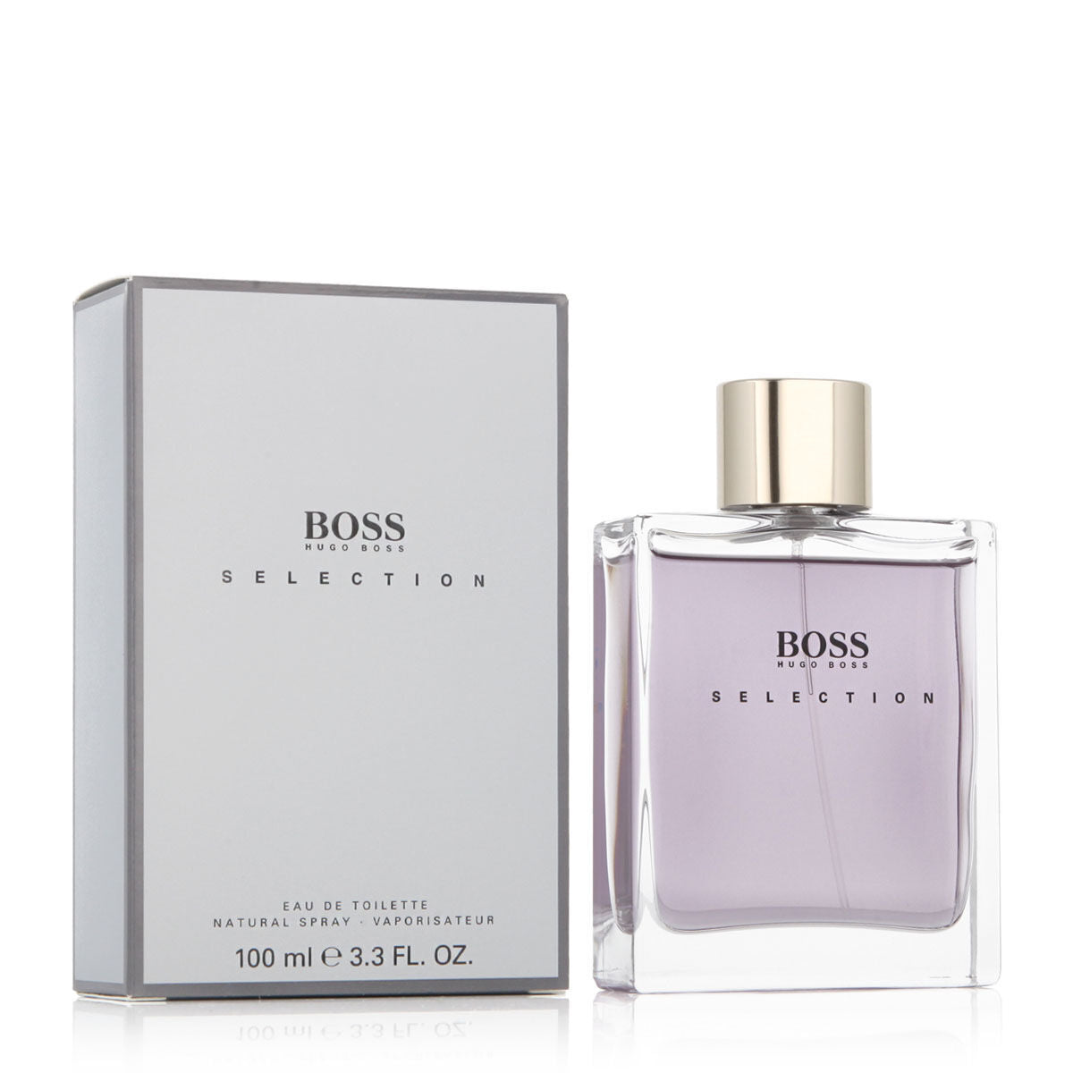 Herreparfume BOSS SELECTION 100 ml til mænd produktemballage