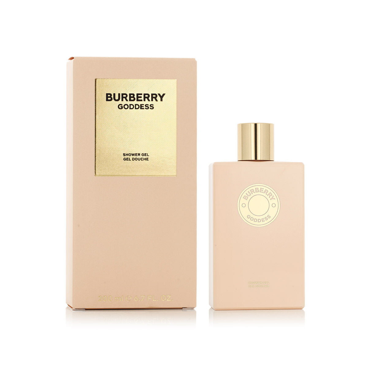 Shower Gel Burberry Goddess Woman 200 ml til kvinder hudpleje emballage