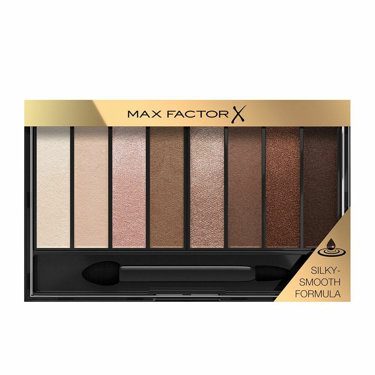 Eye Shadow Palette Max Factor Masterpiece Nude Palette Cappuccino Nudes makeup-emballage