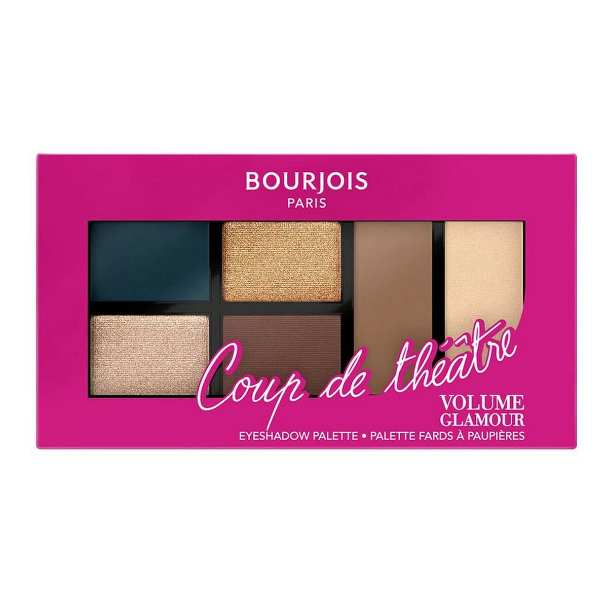 Øjenskyggepalette Bourjois Volume Glamour Nº 01-Intens 8,4 g 8,4 g makeup-emballage