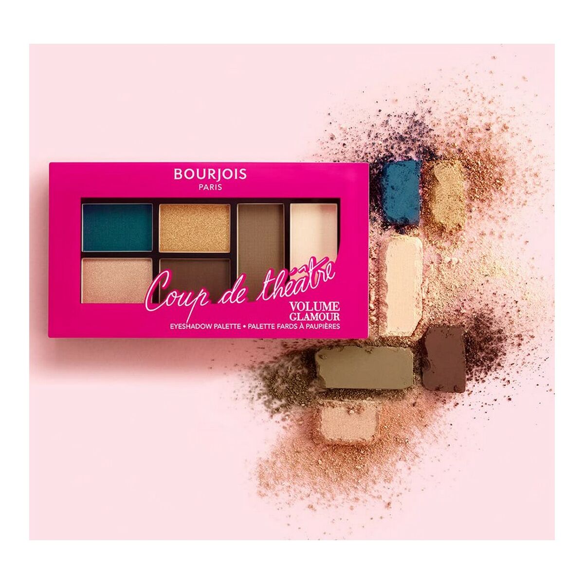 Øjenskyggepalette Bourjois Volume Glamour Nº 01-Intens 8,4 g 8,4 g makeup-emballage