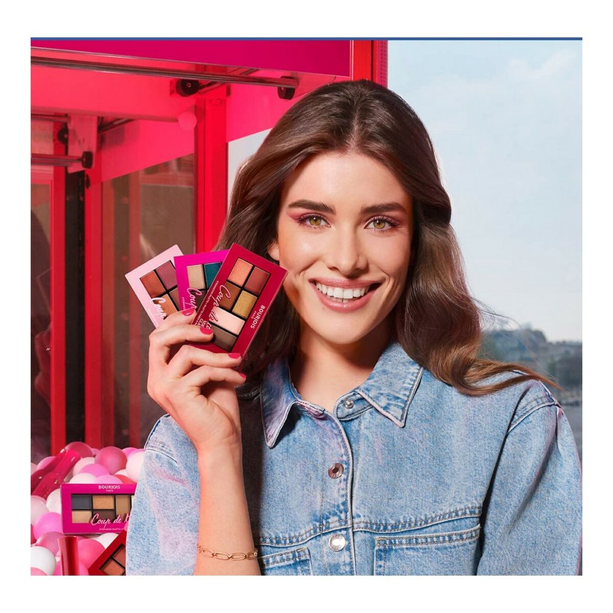 Øjenskyggepalette Bourjois Volume Glamour Nº 03-Cute 8,4 g 8,4 g makeup-emballage