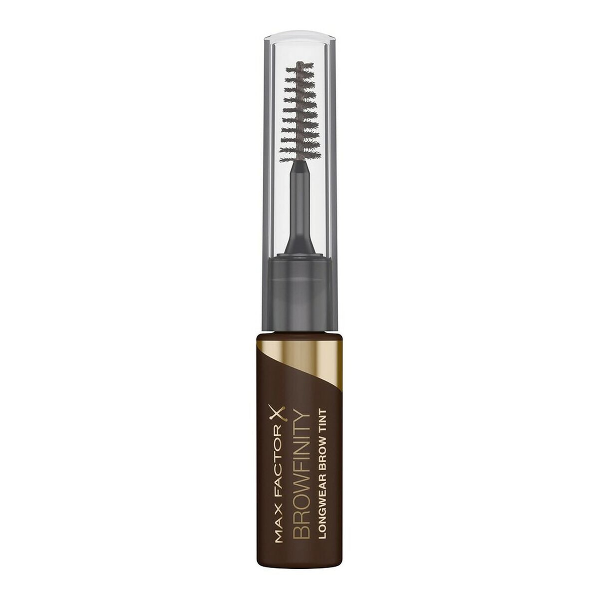 Øjenbrynsmake-up Max Factor Browfinity Super Long Wear 003-Mørkebrun (4,2 ml) 4,2 ml produktemballage