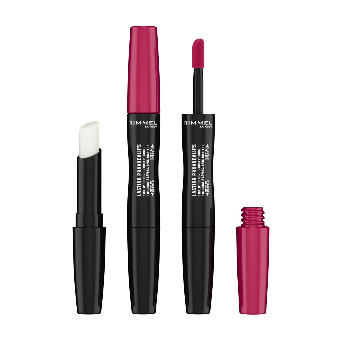 Læbestift Rimmel London Lasting Provacalips 310-pounting pink Nº 310-Pounting Pink 2,3 ml makeup-emballage 2,3 ml