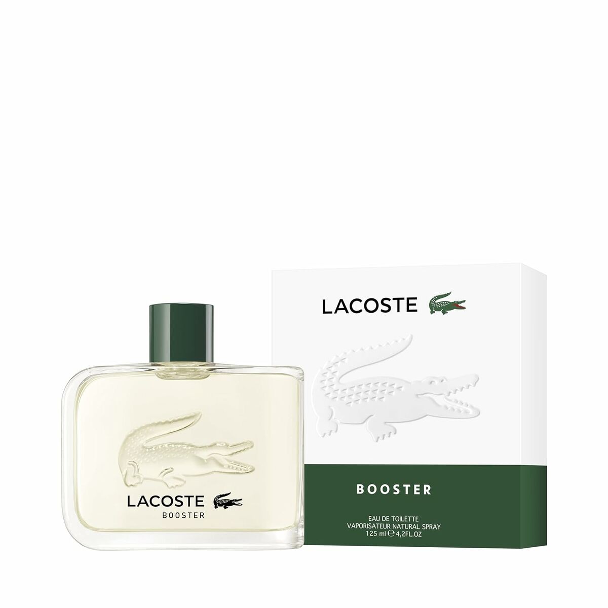 Herreparfume Lacoste Booster EDT 125 ml til mænd flaske