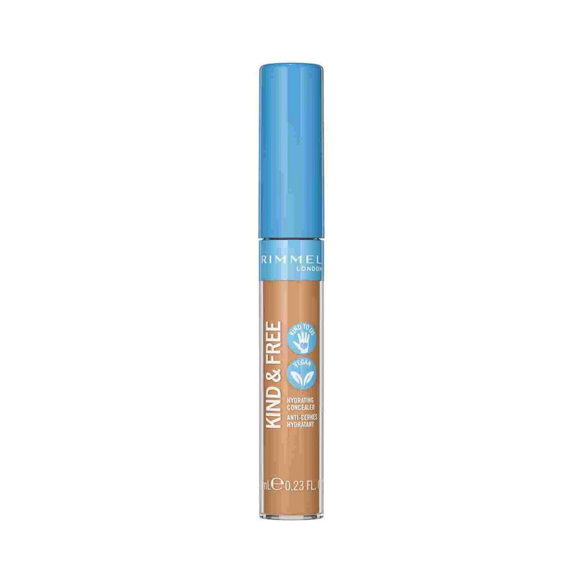 Ansigtskorrektor Rimmel London Kind & Free 30-medium (7 ml) produktemballage