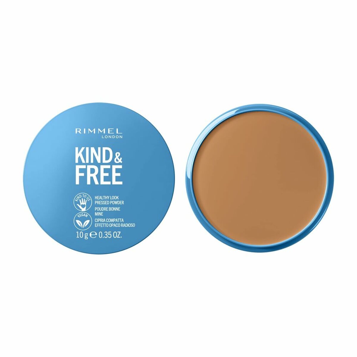 Compact Powders Rimmel London Kind & Free 40-tan Mattifying finish (10 g) makeup-emballage