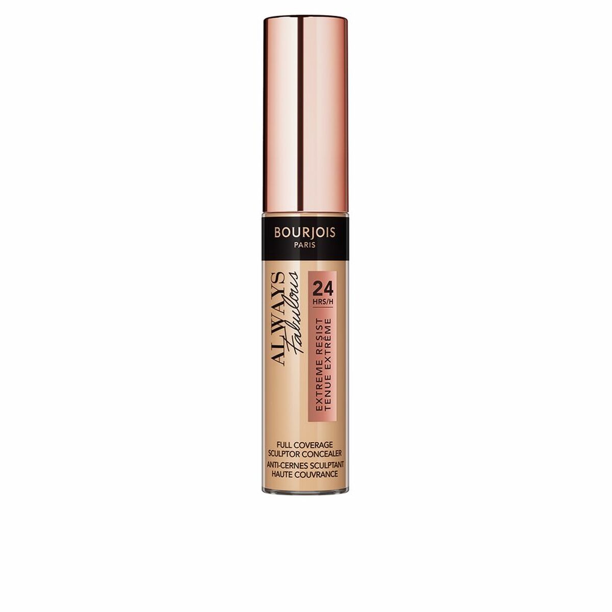 Facial Corrector Bourjois Always Fabulous 100 elfenbens (6 ml) produktemballage