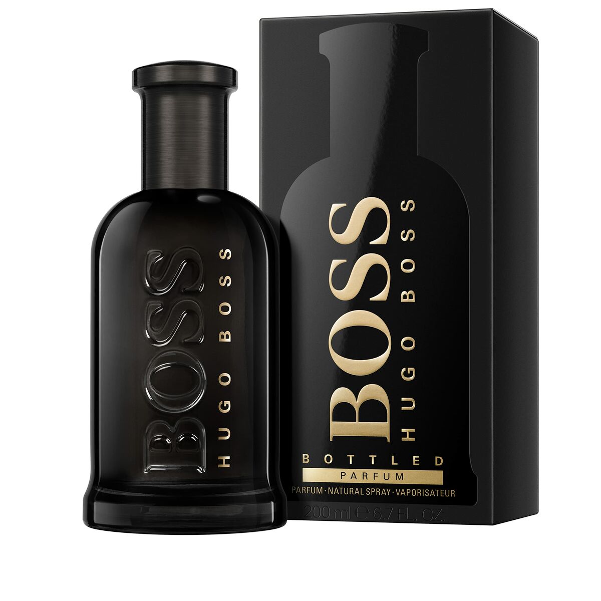 Herreparfume Hugo Boss Bottled EDP 50 ml til mænd flaske