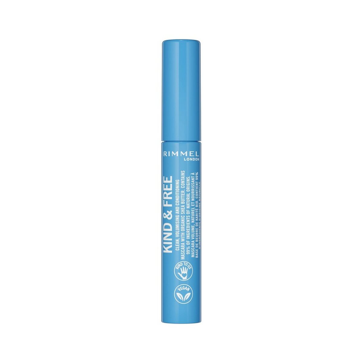Mascara Rimmel London Kind & Free Black Brown Nº 02 (7 ml) makeup-emballage