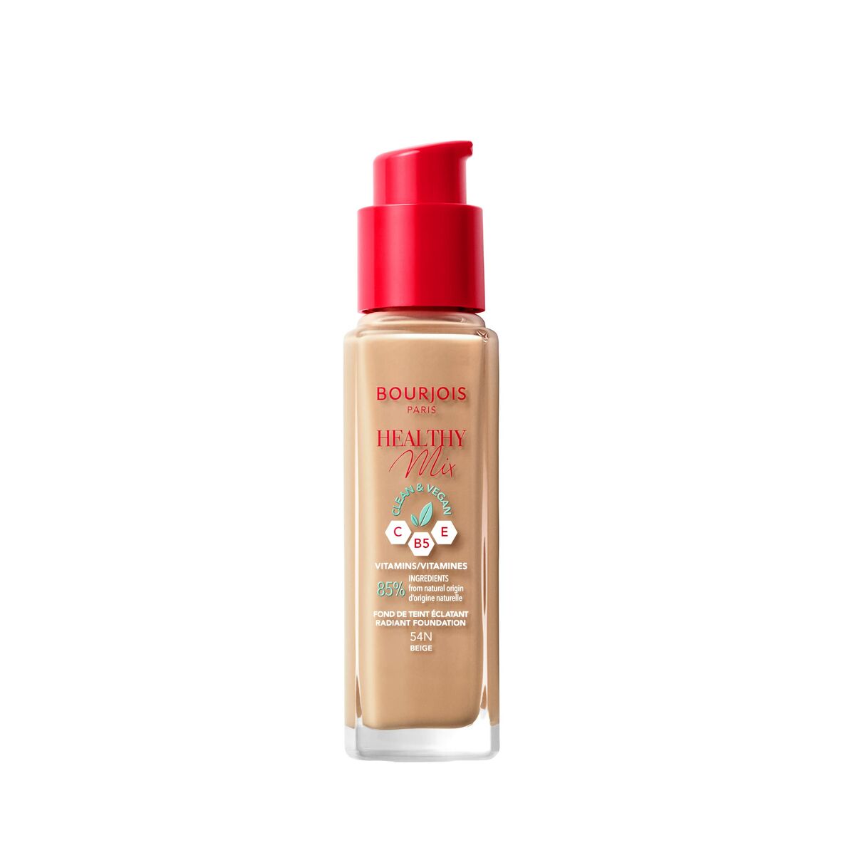 Mascara Bourjois Healthy Mix Beige Nº 54 Nº 54-Beige 30 ml makeup emballage