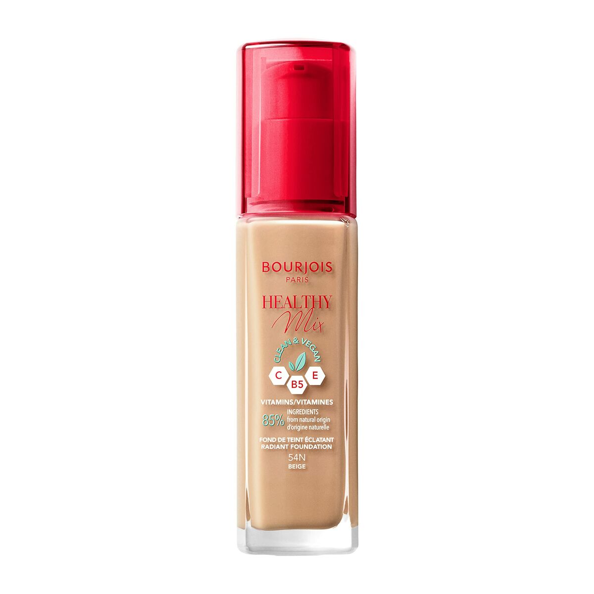 Mascara Bourjois Healthy Mix Beige Nº 54 Nº 54-Beige 30 ml makeup emballage