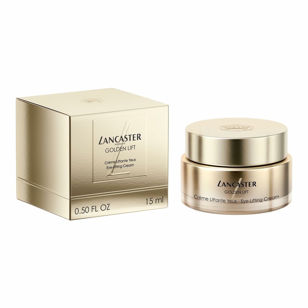 Creme til øjenområdet Lancaster GOLDEN LIFT 15 ml til kvinder hudpleje emballage