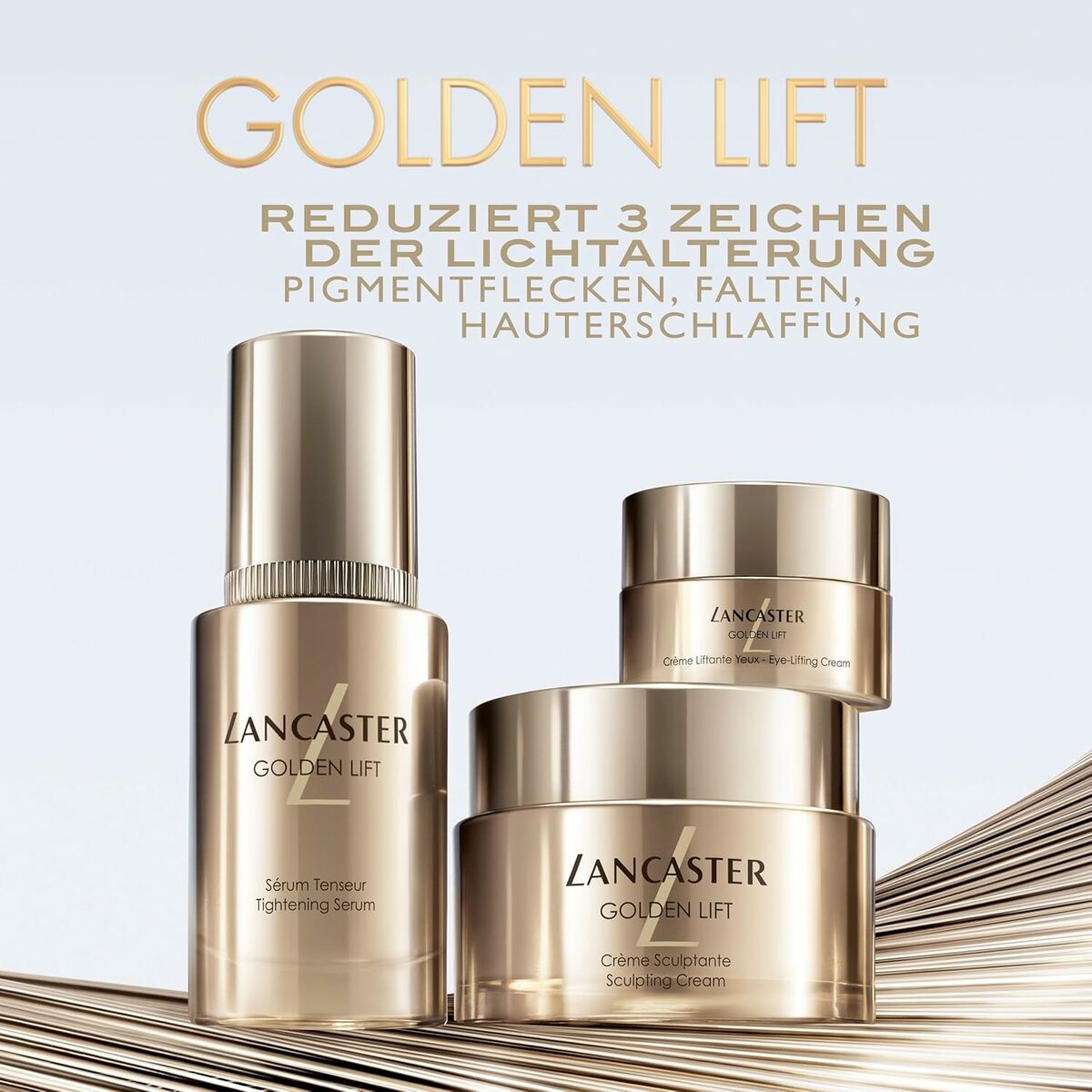 Dagcreme Lancaster GOLDE LIFT Spf 15 50 ml til kvinder hudpleje emballage