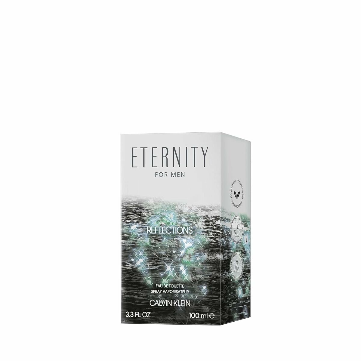 Herreparfume Calvin Klein Eternity Reflections 100 ml til mænd produktemballage