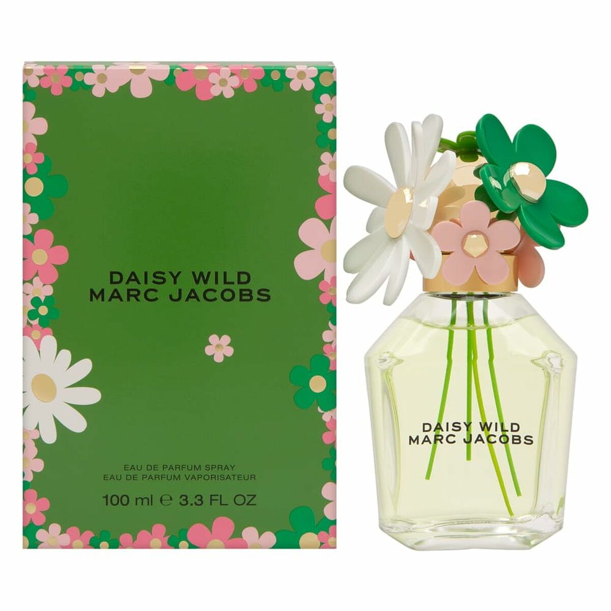 Dameparfume Marc Jacobs DAISY WILD 100 ml til Dame-produktemballage