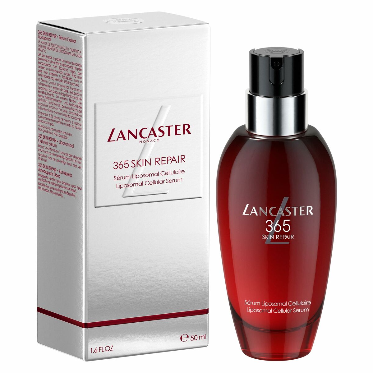 Facial Serum Lancaster 365 SKIN REPAIR 50 ml til kvinder serumflaske