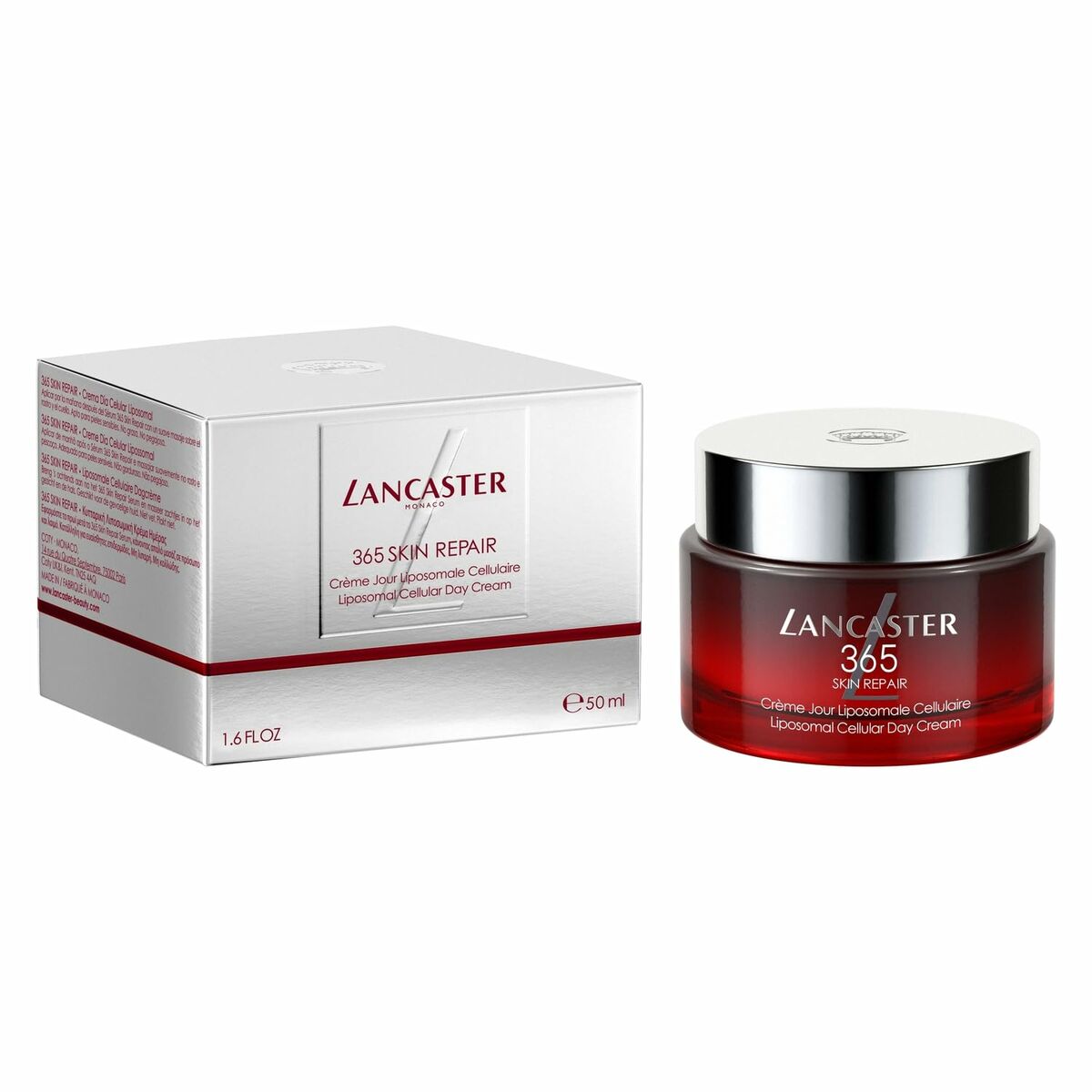 Ansigtscreme Lancaster 365 SKIN REPAIR Spf 15 50 ml til kvinder hudpleje emballage