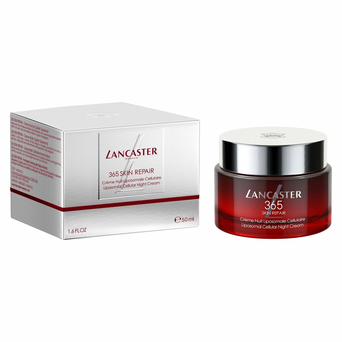 Ansigtscreme Lancaster 365 SKIN REPAIR 50 ml til kvinder hudpleje emballage