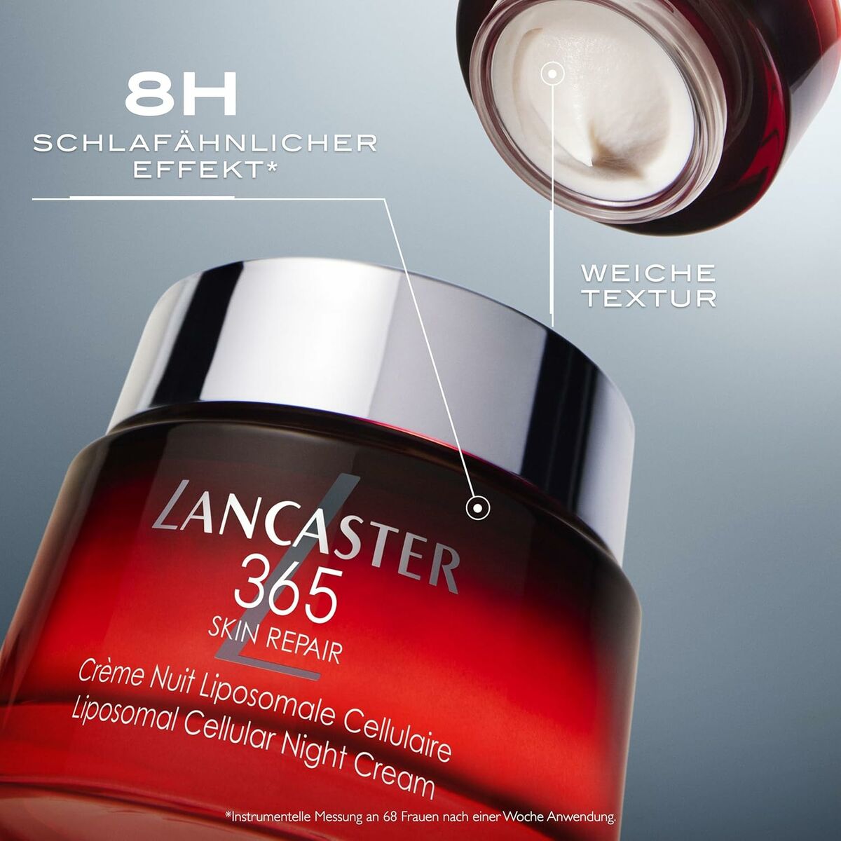 Ansigtscreme Lancaster 365 SKIN REPAIR 50 ml til kvinder hudpleje emballage
