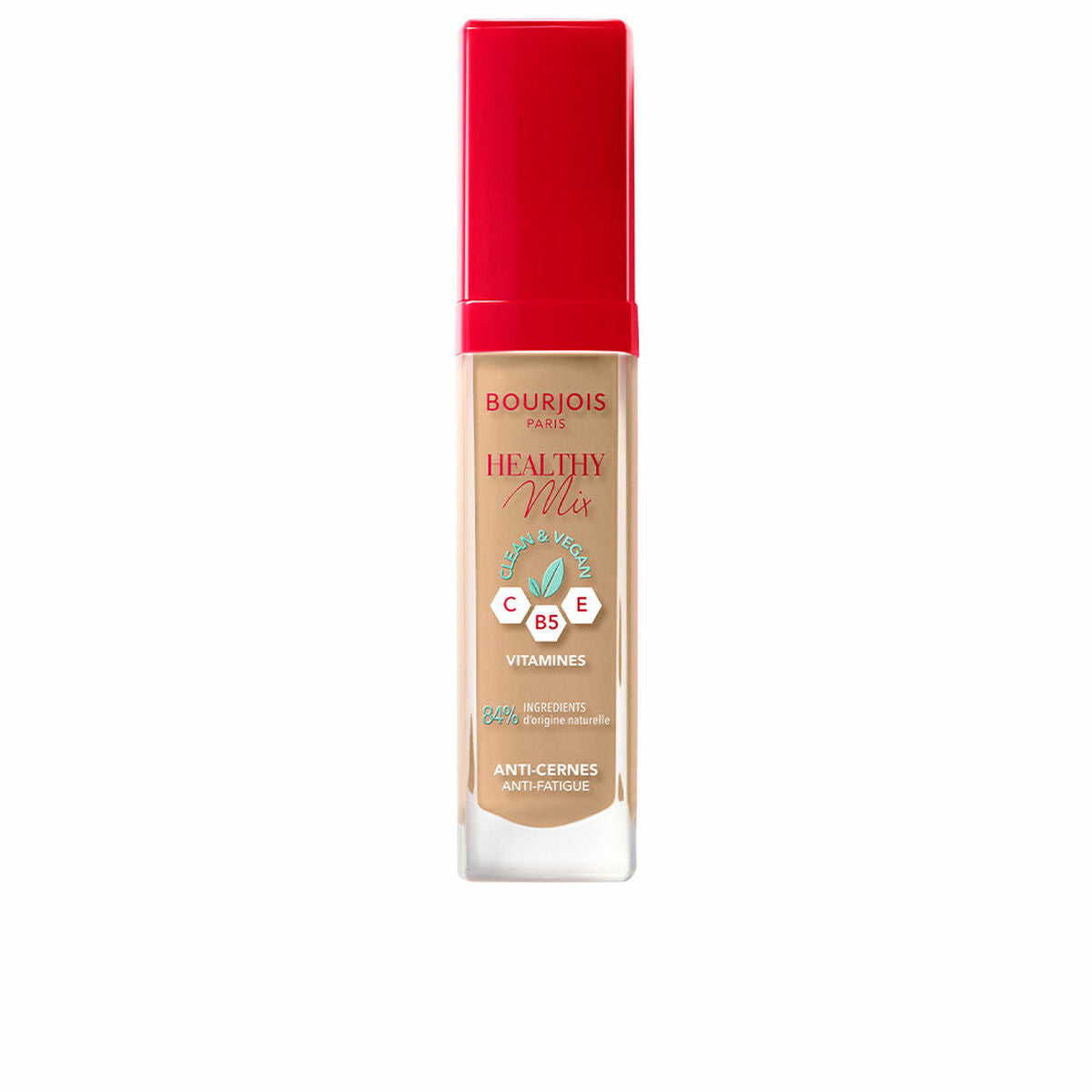 Compact Powders Bourjois Healthy Mix Nº 53-gylden beige 6 ml makeup emballage