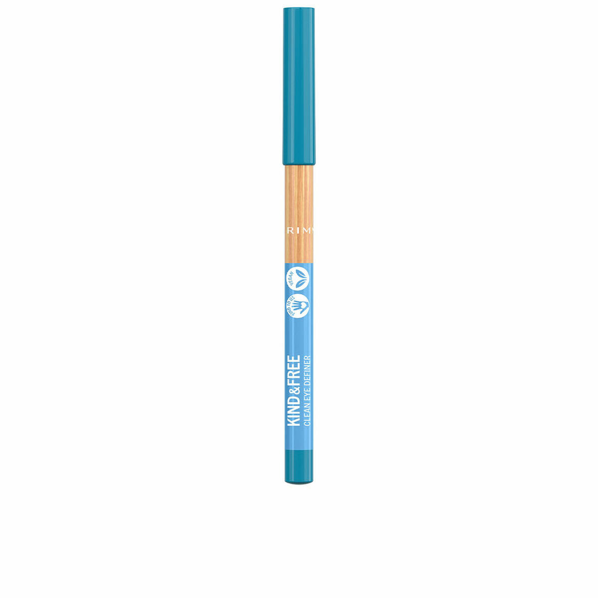 Farvet læbepomade Rimmel London Kind Free Nº 006-anime blå 1,1 g 1,1 g hudplejeemballage