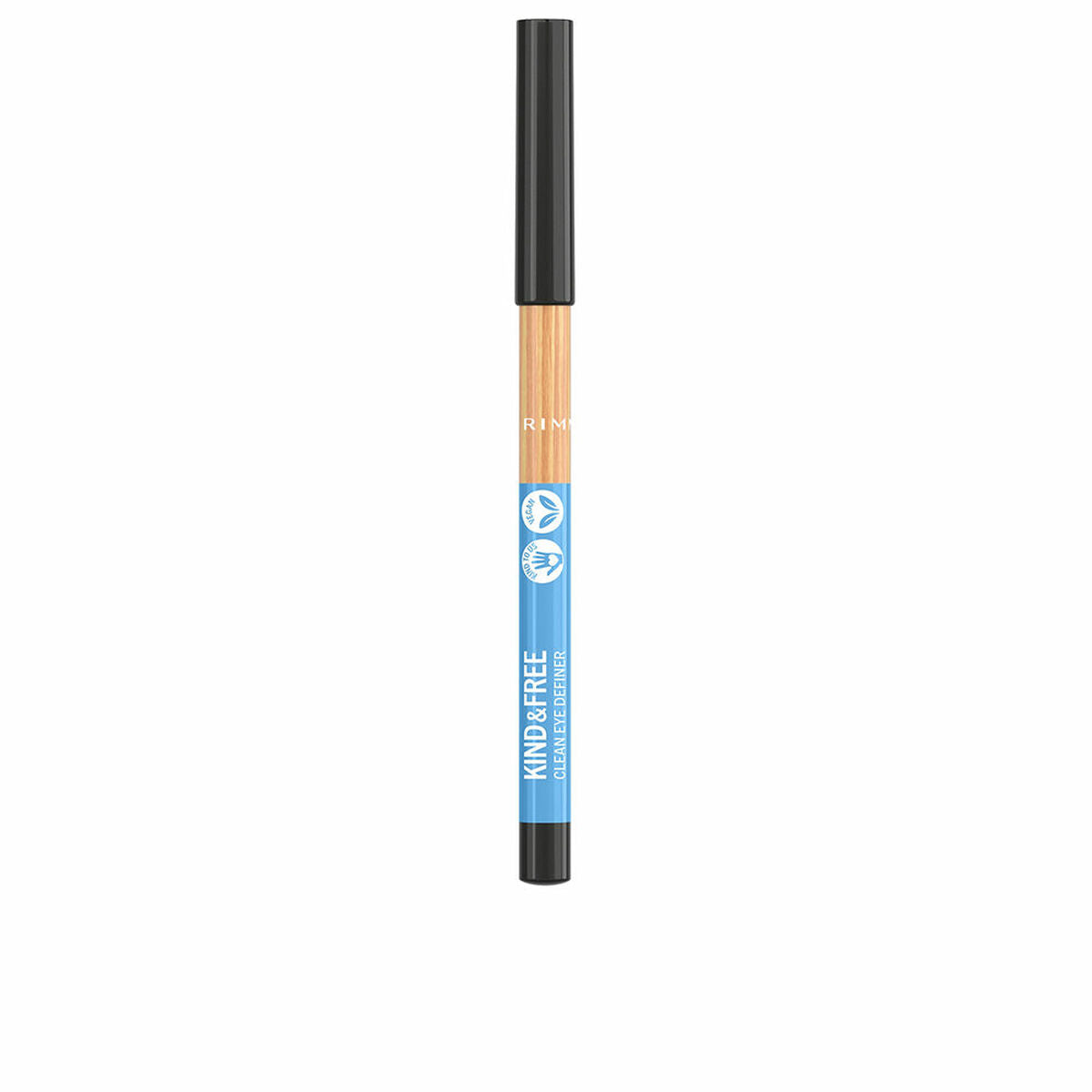 Øjenblyant Rimmel London Kind & Free Nº 001 Pitch Nº 001-Pitch 1,1 g 1,1 g produktemballage