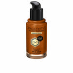 Creme Make-up Base Max Factor Face Finity Hele dagen Flawless Nº N102 Chokolade N102-Chocolate Spf 20 30 ml 3-i-1 produkt