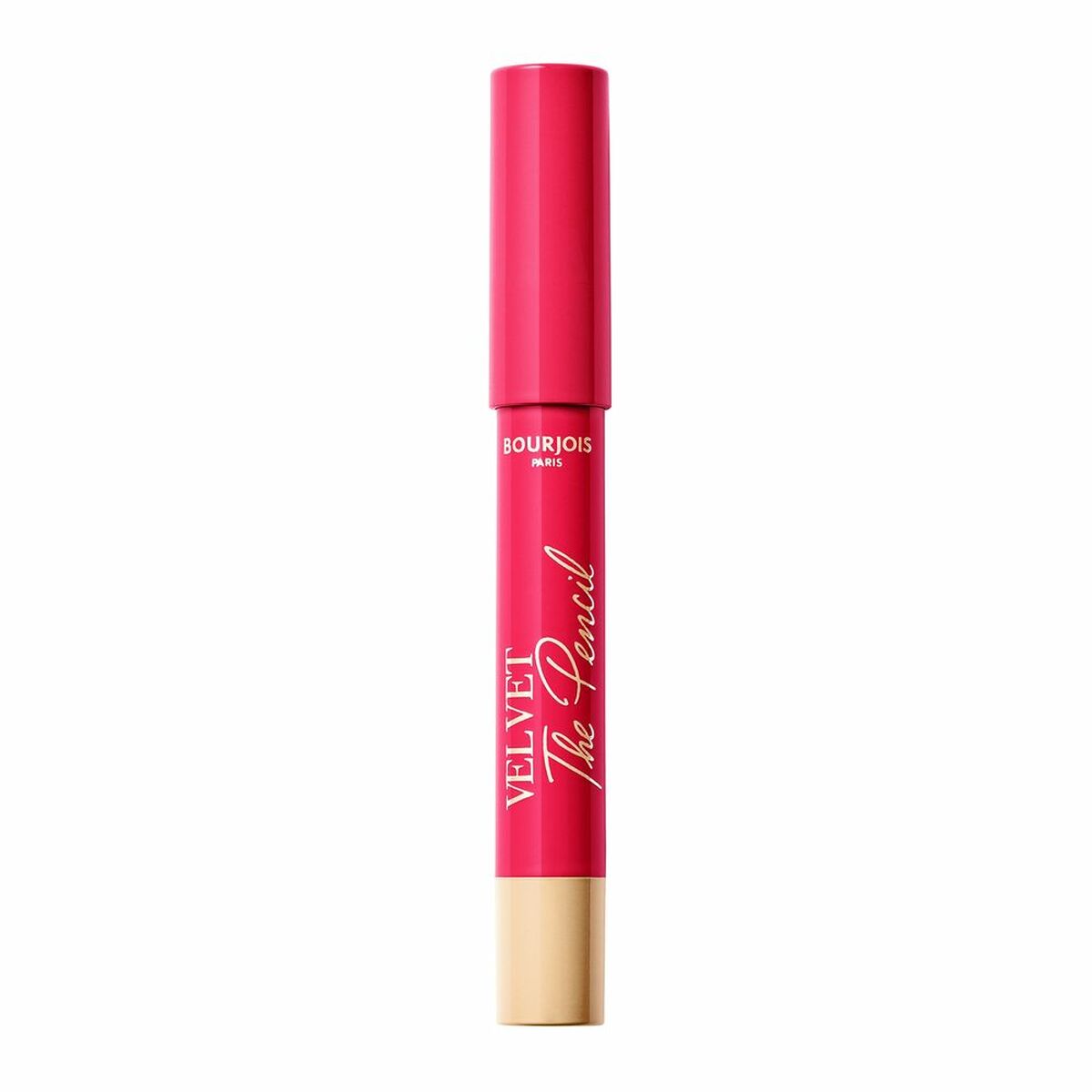 Læbestift Bourjois Velvet The Pencil Nº 06-Framboise Griffee 1,8 Gr 1,8 g Bar makeup emballage