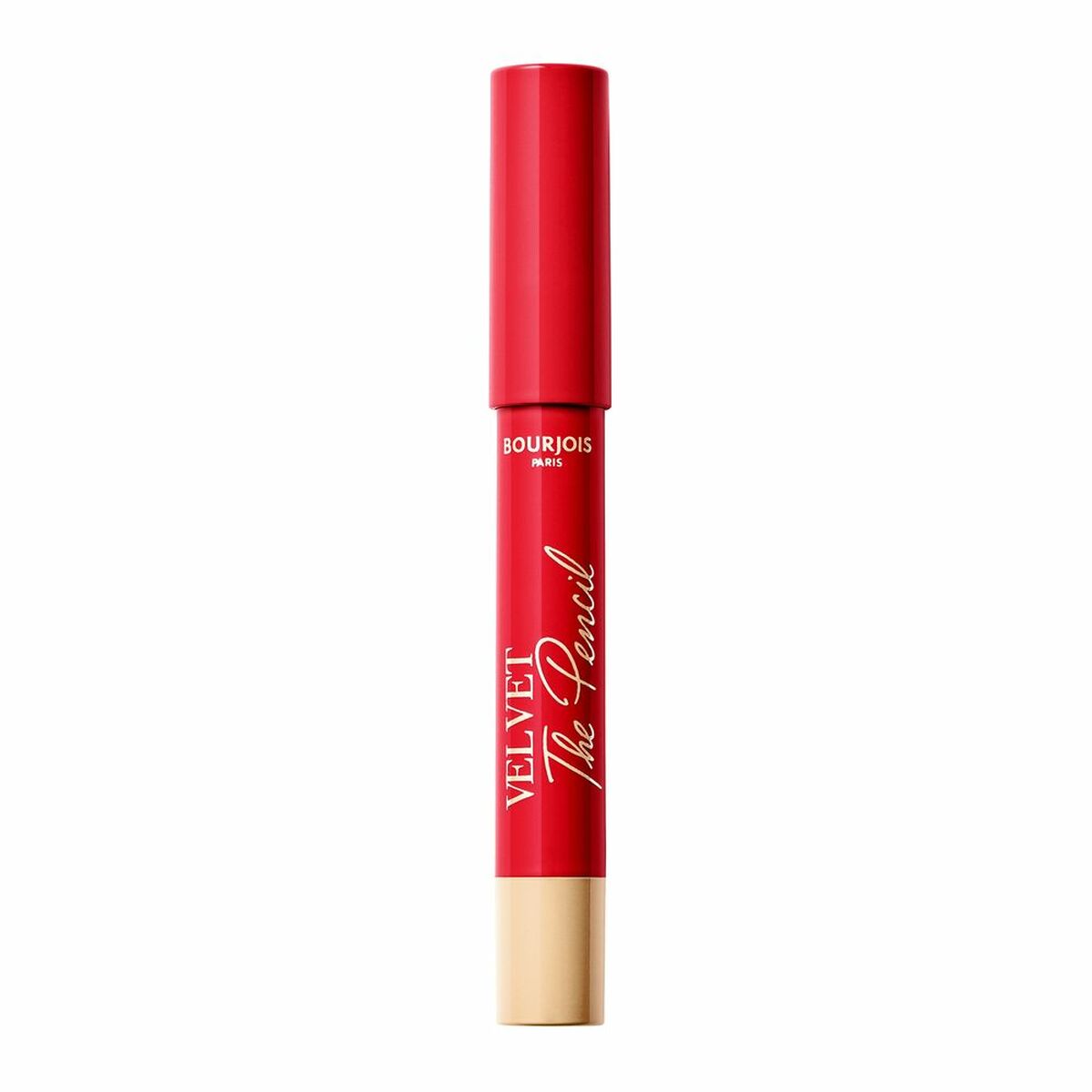 Læbestift Bourjois Velvet The Pencil Nº 07-Rouge Es Carmin 1,8 Gr 1,8 g Bar makeup emballage