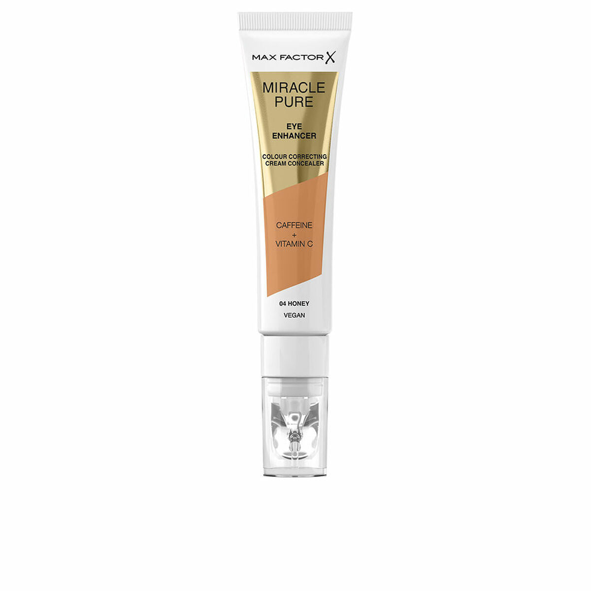 Ansigtskorrektor Max Factor MIRACLE PURE Nº 04 Honning Nº 04-Honey 10 ml produktemballage