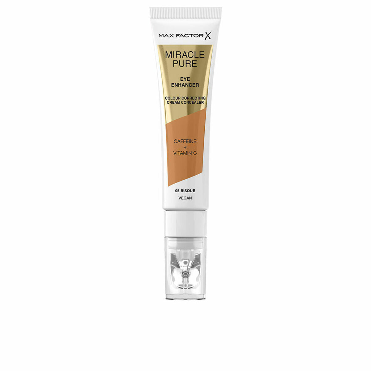 Ansigtskorrektor Max Factor MIRACLE PURE Nº 05 Bisque Nº 05-Bisque 10 ml produktemballage