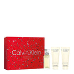 Dameparfumesæt Calvin Klein Eternity til kvinder 3 stykkers produktemballage
