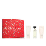 Dameparfumesæt Calvin Klein Eternity til kvinder 3 stykkers produktemballage