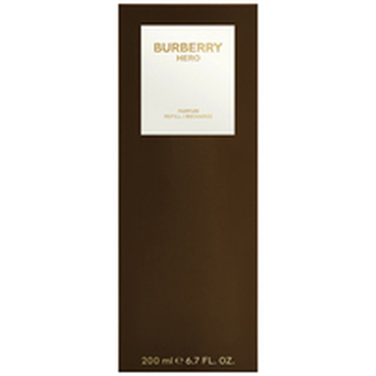 Morgenkåbe Burberry HERO 200 ml til mænd produktemballage