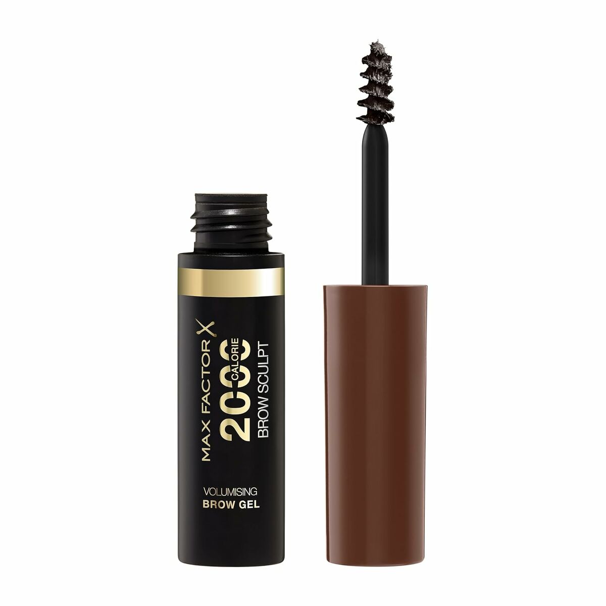 Eyebrow Volumising Gel Max Factor 2000 Kalorie Nº 004 Sort Brun Nº 004-Sort Brun 4,5 ml 4,5 ml hudplejeemballage
